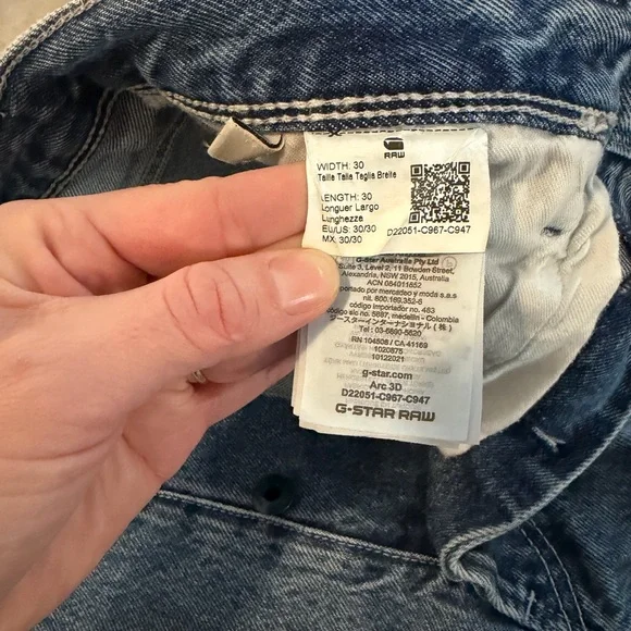 G-Star Men’s Arc 3D Jeans